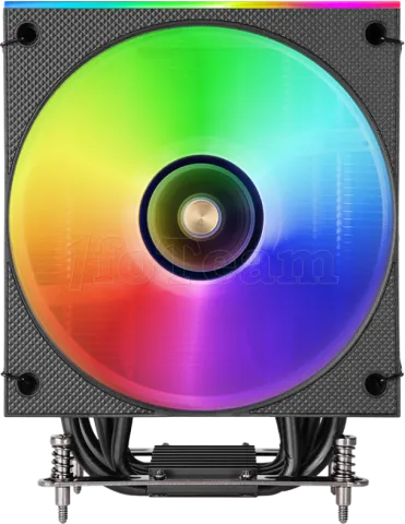 Photo de Ventilateur pour processeur Mars Gaming MCPU-LCD RGB (Noir)