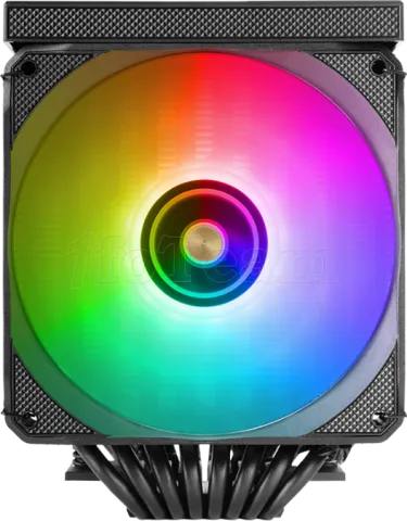 Photo de Ventilateur pour processeur Mars Gaming MCPU-LCDPro RGB (Noir)