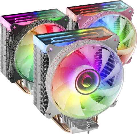 Photo de Ventilateur pour processeur Mars Gaming MCPU-VR RGB (Blanc)