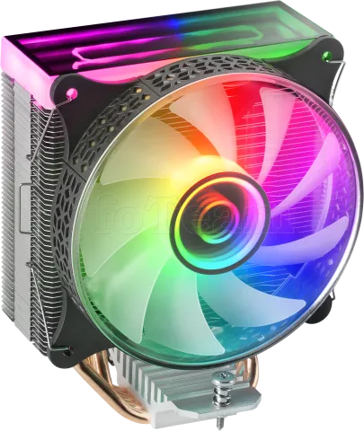 Photo de Ventilateur pour processeur Mars Gaming MCPU-VR RGB (Noir)