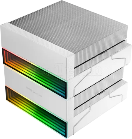 Photo de Ventilateur pour processeur Mars Gaming MCPU-X26 RGB (Blanc)