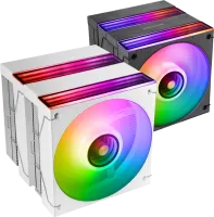Photo de Ventilateur pour processeur Mars Gaming MCPU-X26 RGB (Blanc)