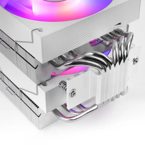 Photo de Ventilateur pour processeur Mars Gaming MCPU-X26 RGB (Blanc)