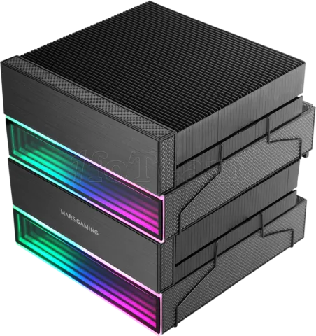 Photo de Ventilateur pour processeur Mars Gaming MCPU-X26 RGB (Noir)