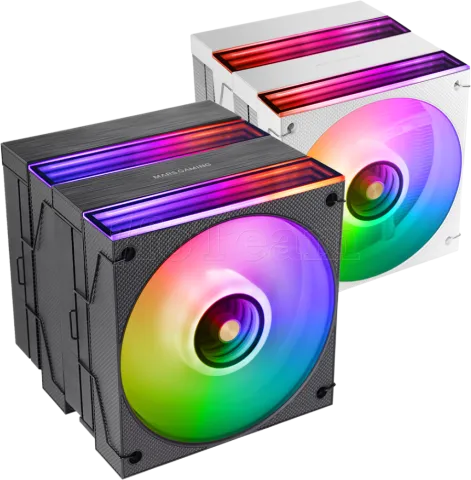 Photo de Ventilateur pour processeur Mars Gaming MCPU-X26 RGB (Noir)