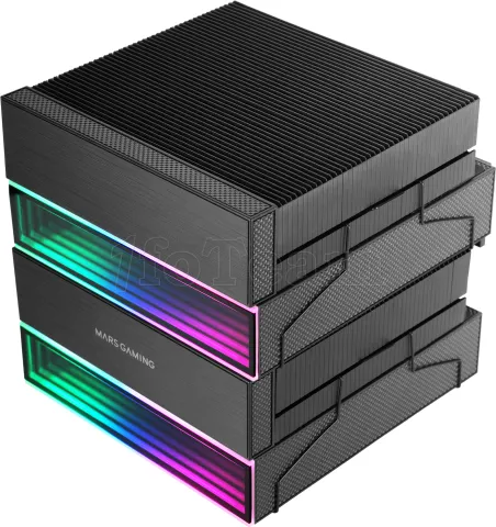 Photo de Ventilateur pour processeur Mars Gaming MCPU-X26 RGB (Noir)