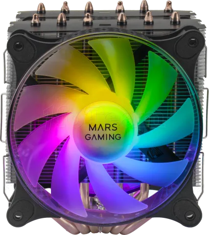 Photo de Ventilateur pour processeur Mars Gaming MCPU-XT RGB (Noir)