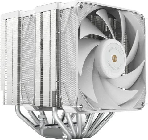 Photo de Ventilateur pour processeur Mars Gaming MCPU-XU6 (Blanc)
