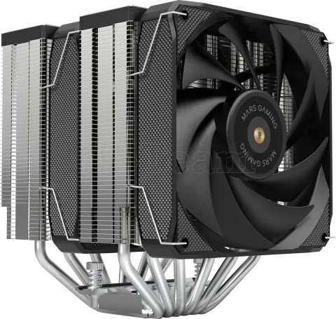 Photo de Ventilateur pour processeur Mars Gaming MCPU-XU6 (Noir)