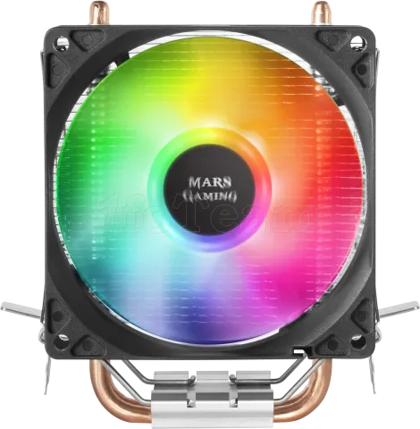 Photo de Ventilateur pour processeur Mars Gaming MCPUA RGB (Noir)