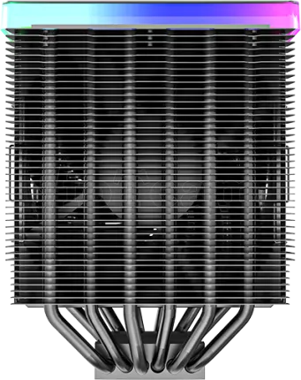 Photo de Ventilateur pour processeur Montech Metal DT24 Premium RGB (Noir)