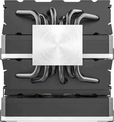 Photo de Ventilateur pour processeur Montech Metal DT24 Premium RGB (Noir)