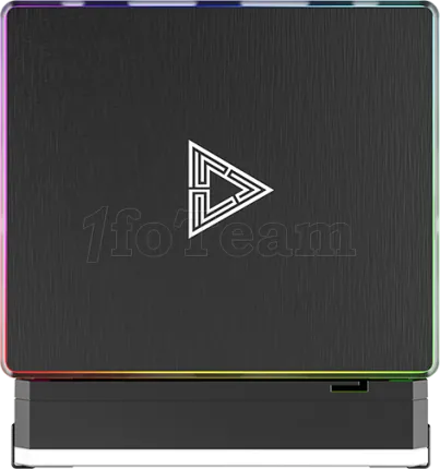 Photo de Ventilateur pour processeur Montech Metal DT24 Premium RGB (Noir)