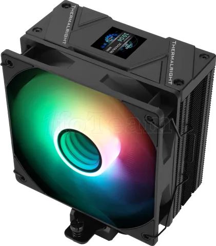 Photo de Ventilateur pour processeur Thermalright Assassin Spirit 120 Vision RGB (Noir)
