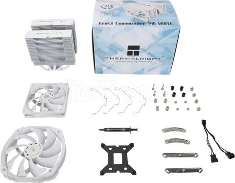 Photo de Ventilateur pour processeur Thermalright Frost Commander 140 (Blanc)