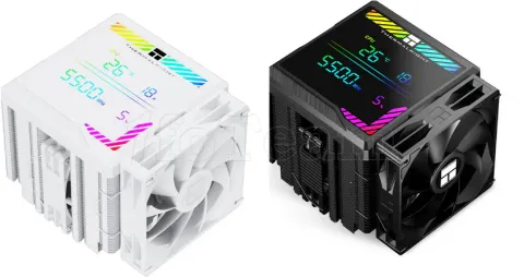 Photo de Ventilateur pour processeur Thermalright Peerless Assassin 140 Digital ARGB (Blanc)