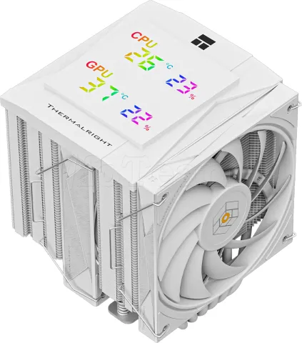 Photo de Ventilateur pour processeur Thermalright Royal Knight 120 Digital RGB (Blanc)