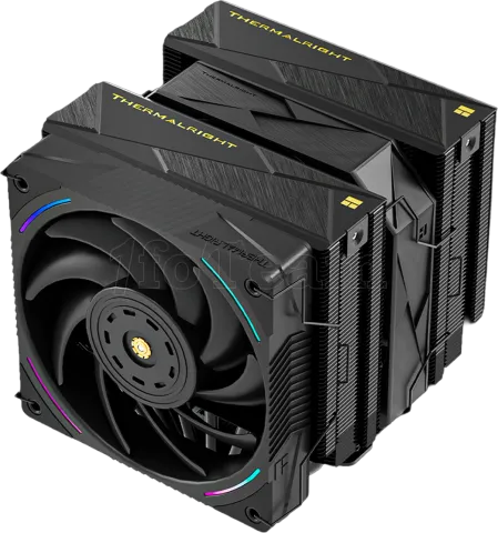 Photo de Ventilateur pour processeur Thermalright Royal Pretor 130 Ultra RGB (Noir)