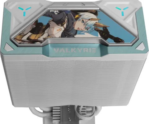 Photo de Ventilateur pour processeur Valkyrie Vind SL125 RGB (Blanc)