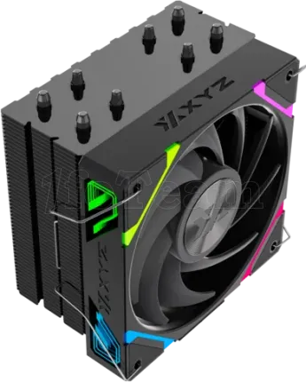 Photo de Ventilateur pour processeur XYZ Thermax 4 RGB (Noir)