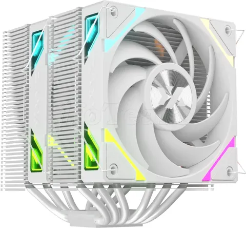 Photo de Ventilateur pour processeur XYZ Thermax 6 Duo ARGB (Blanc)