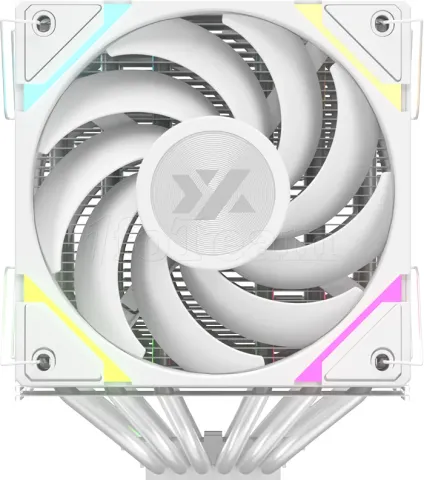 Photo de Ventilateur pour processeur XYZ Thermax 6 Duo ARGB (Blanc)