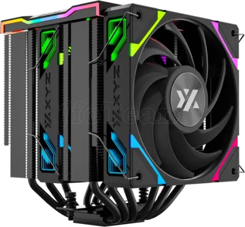Photo de Ventilateur pour processeur XYZ Thermax 6 Pro Duo RGB (Noir)