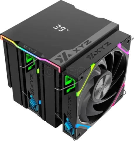 Photo de Ventilateur pour processeur XYZ Thermax 6 Pro Duo RGB (Noir)
