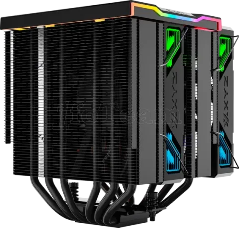 Photo de Ventilateur pour processeur XYZ Thermax 6 Pro Duo RGB (Noir)