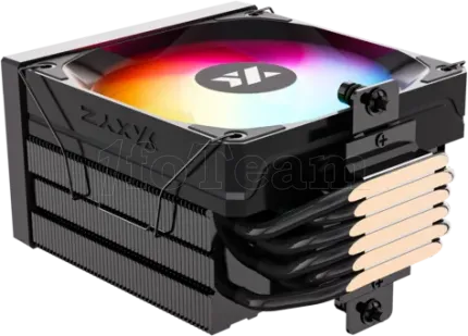Photo de Ventilateur pour processeur XYZ THERMAX 6 PULSAR ARGB (Noir)