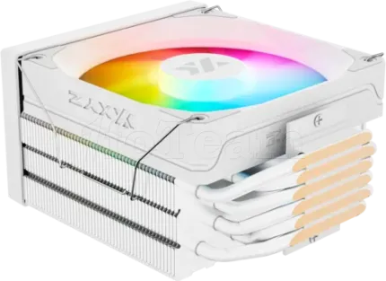Photo de Ventilateur pour processeur XYZ THERMAX 6 PULSAR RGB (Blanc)