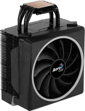 Photo de Ventilateur processeur AeroCool Cylon 4 PWM RGB (Noir)