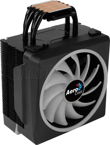 Photo de Ventilateur processeur AeroCool Cylon 4F RGB (Noir)