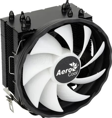 Photo de Ventilateur processeur AeroCool Rave 4 ARGB (Noir)