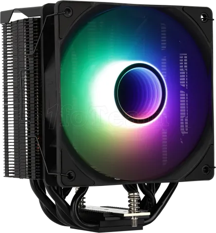 Photo de Ventilateur processeur Aerocool Rime 4 Dual RGB (Noir)