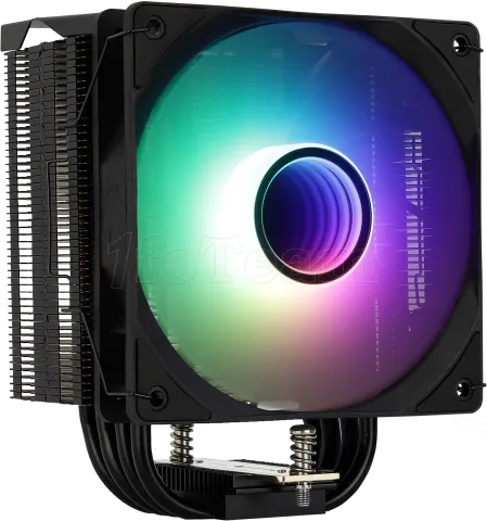 Photo de Ventilateur processeur Aerocool Rime 4 RGB (Noir)