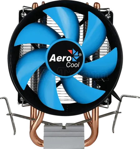 Photo de Ventilateur processeur AeroCool Verkho 2 (Noir/Bleu)