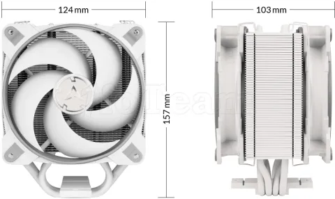 Photo de Ventilateur processeur Arctic Freezer 34 eSports Duo (Blanc/Gris)