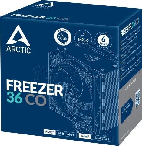 Photo de Ventilateur processeur Arctic Freezer 36 Continuous Operation (Noir)
