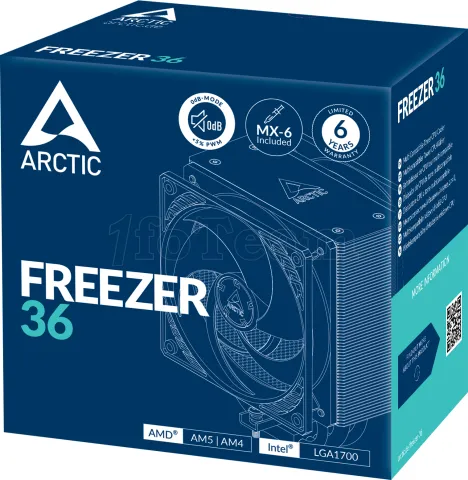 Photo de Ventilateur processeur Arctic Freezer 36 (Noir)