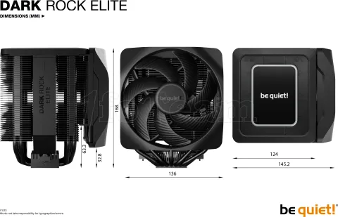 Photo de Ventilateur processeur Be Quiet Dark Rock Elite