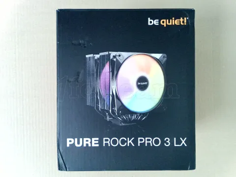 Photo de Ventilateur processeur be quiet! Pure Rock Pro 3 LX RGB (Noir) - ID 223805