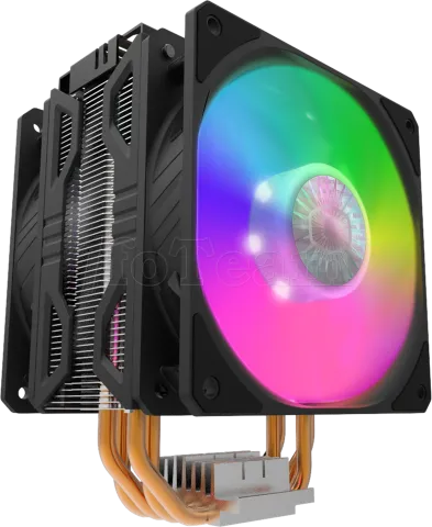 Photo de Ventilateur processeur Cooler Master Hyper 212 LED Turbo RGB (Noir)