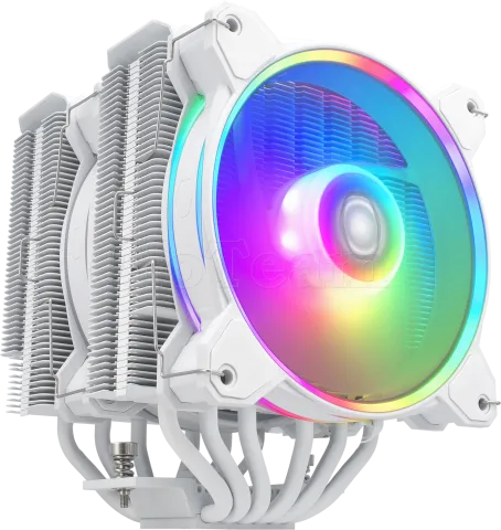 Photo de Ventilateur processeur Cooler Master Hyper 622 Halo RGB (Blanc)