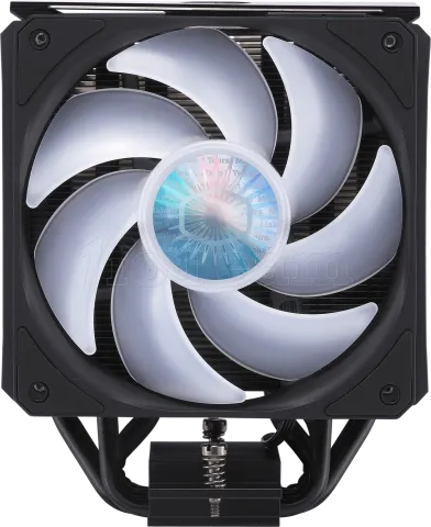 Photo de Ventilateur processeur Cooler Master MasterAir MA612 Stealth RGB (Noir)