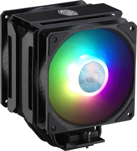 Photo de Ventilateur processeur Cooler Master MasterAir MA612 Stealth RGB (Noir)