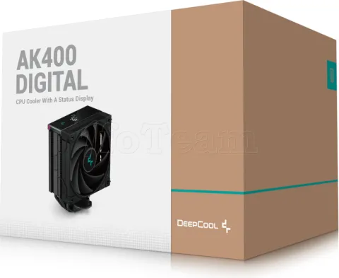 Photo de Ventilateur processeur DeepCool AK400 Digital Pro RGB (Noir)