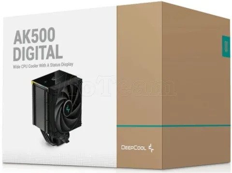 Photo de Ventilateur processeur DeepCool AK500 Digital RGB (Noir)
