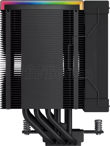 Photo de Ventilateur processeur DeepCool AK500 Digital RGB (Noir)