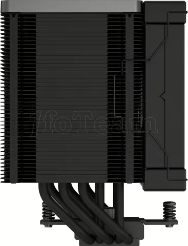 Photo de Ventilateur processeur DeepCool AK500 Zero Dark (Noir)